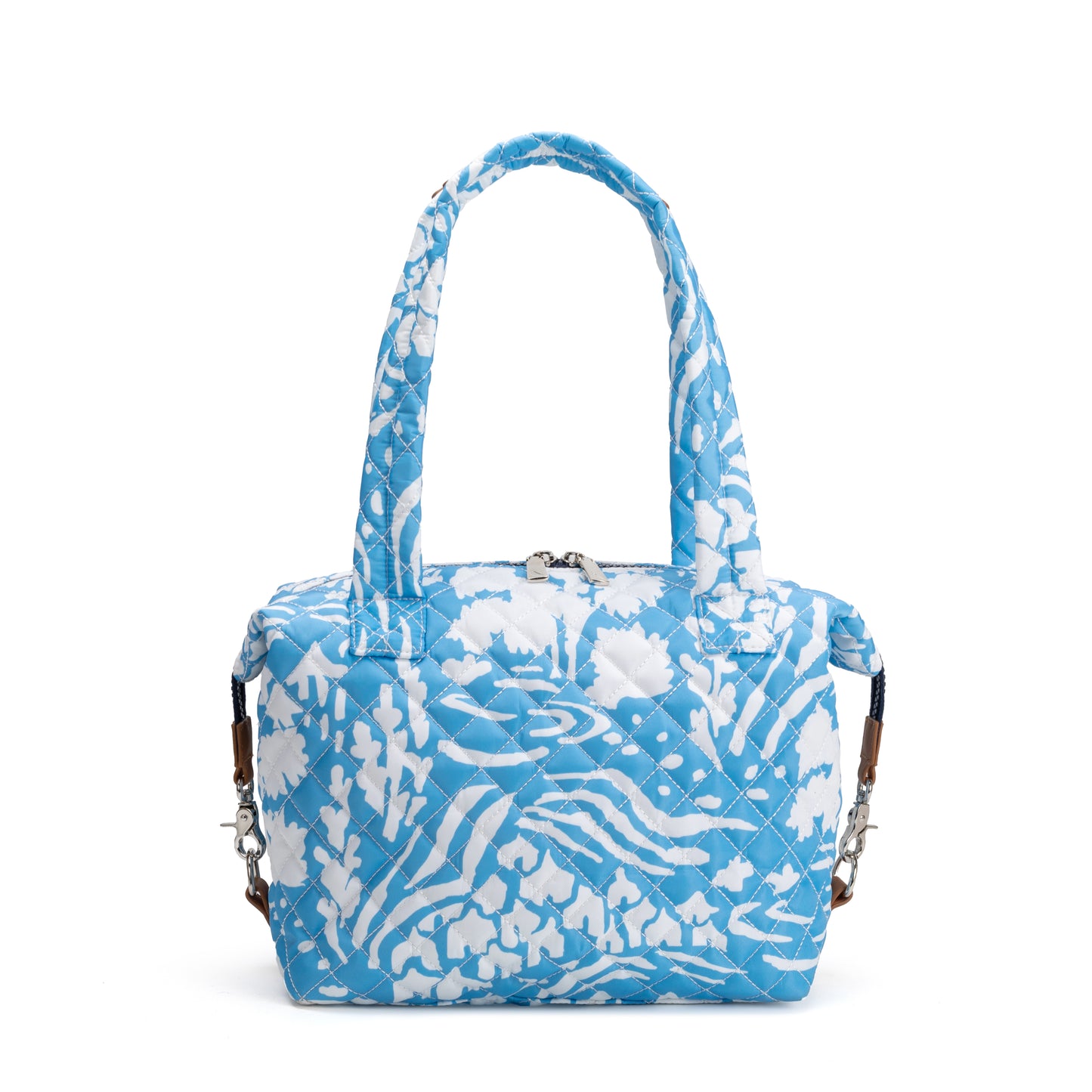 Queen Street Quilted Satchel for women with elegant structured design, French ticking lining, and included Bond Bag – ideal for day or evening outfits.