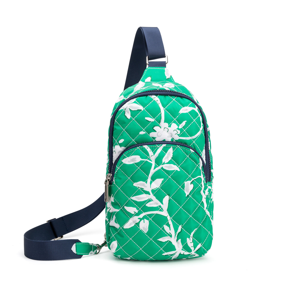 Set Of 2 Quilted Crossbody Sling Bags - Green and Blue Duo Quilted Crossbody Bag - Mint Green - CHARLES & KEITH US main image 4